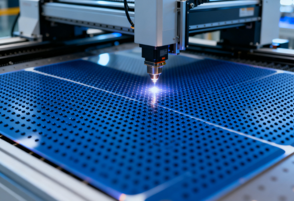 柔性太陽能板激光微孔加工 (6)